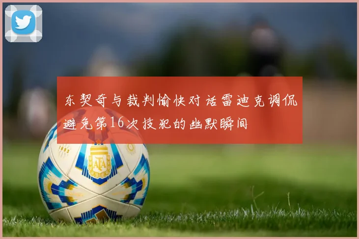 东契奇与裁判愉快对话雷迪克调侃避免第16次技犯的幽默瞬间